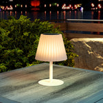 Outdoor Table Lamp With Solar And Usb Charge, Cordless
