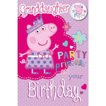 Granddaughter Birthday Card With Badge Official Product