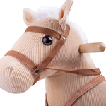 Wooden Cord Rocking Horse, Sturdy & Easy Grip Handles