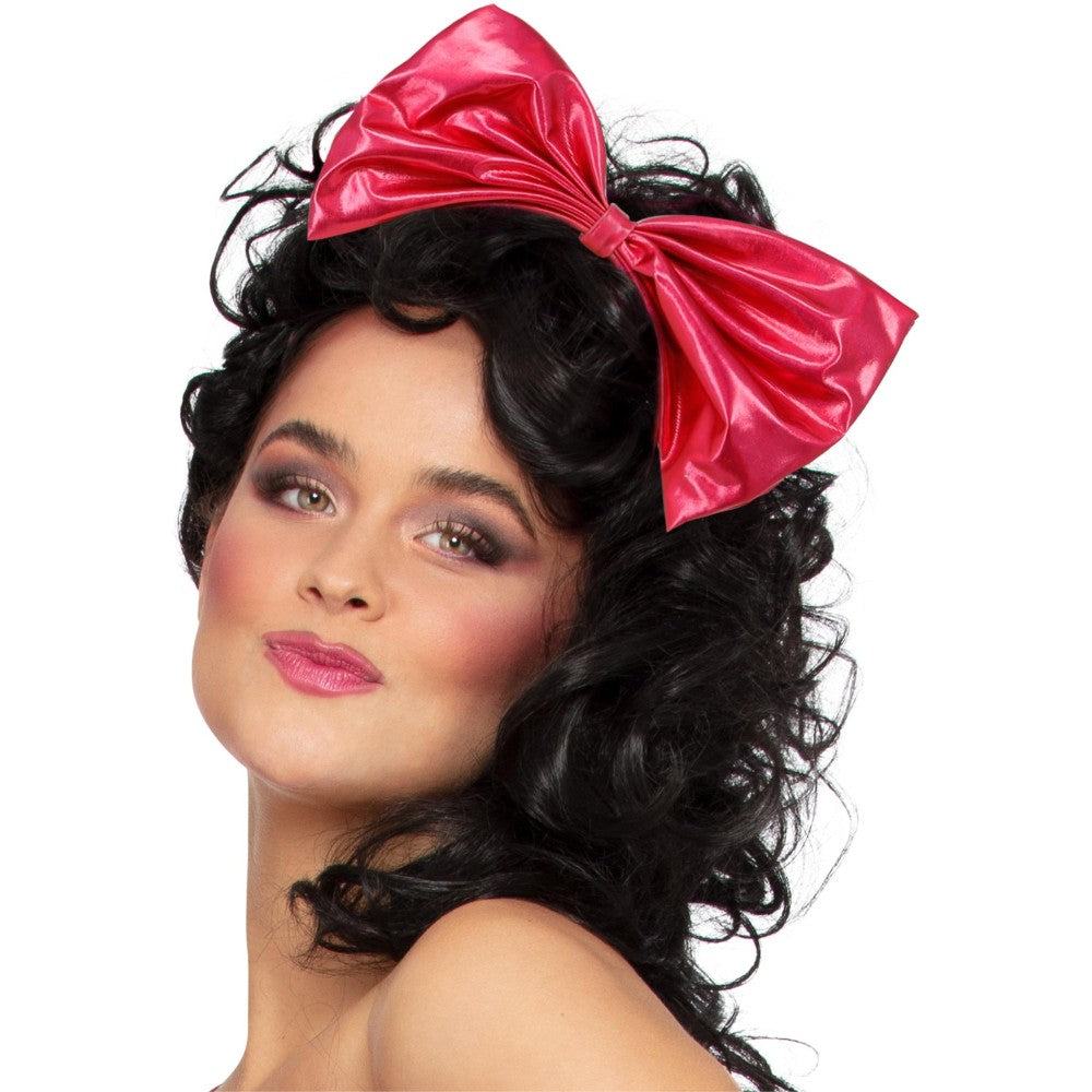 80s Metallic Pink Headband