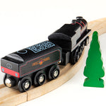 Wooden Replica of the Black 5 Train Engine