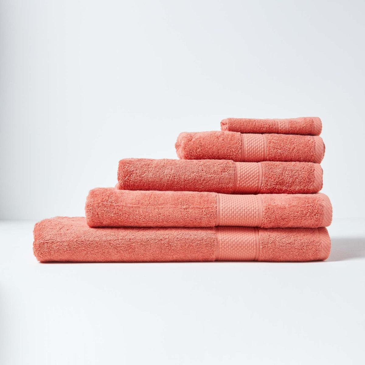 Turkish Cotton 500gsm Towel | Guest Towel | Burnt Orange