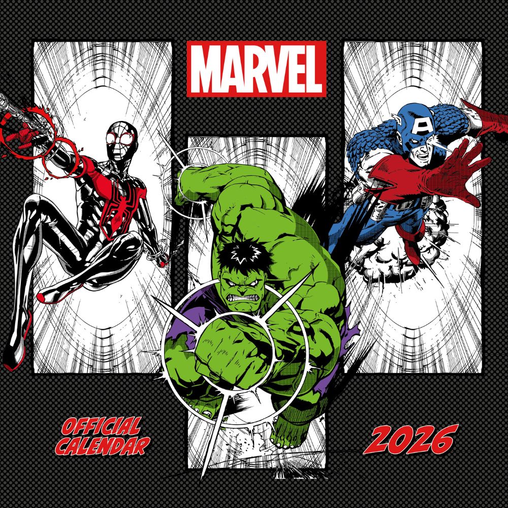 Comics 2026 Square Calendar Official Product