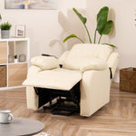 Northfield Dual Motor Massage Heat Riser Recliner Chair | Cream