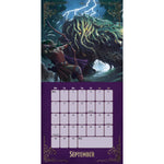 Dungeons & Dragons 2026 Square Calendar Official Product