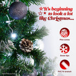 Artificial Snowy Christmas Tree - 7ft