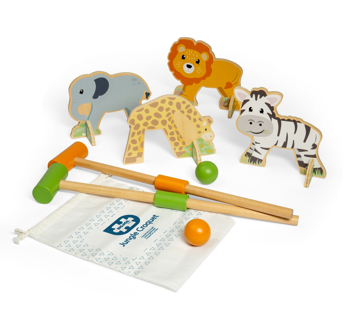 Bigjigs Toys Jungle Croquet