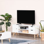 Modern Tv Stand Storage Shelf Media Console