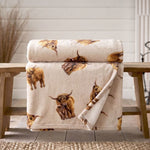 Deyongs Cozy Comforts Hamish Fleece Throw – Printed Blanket
