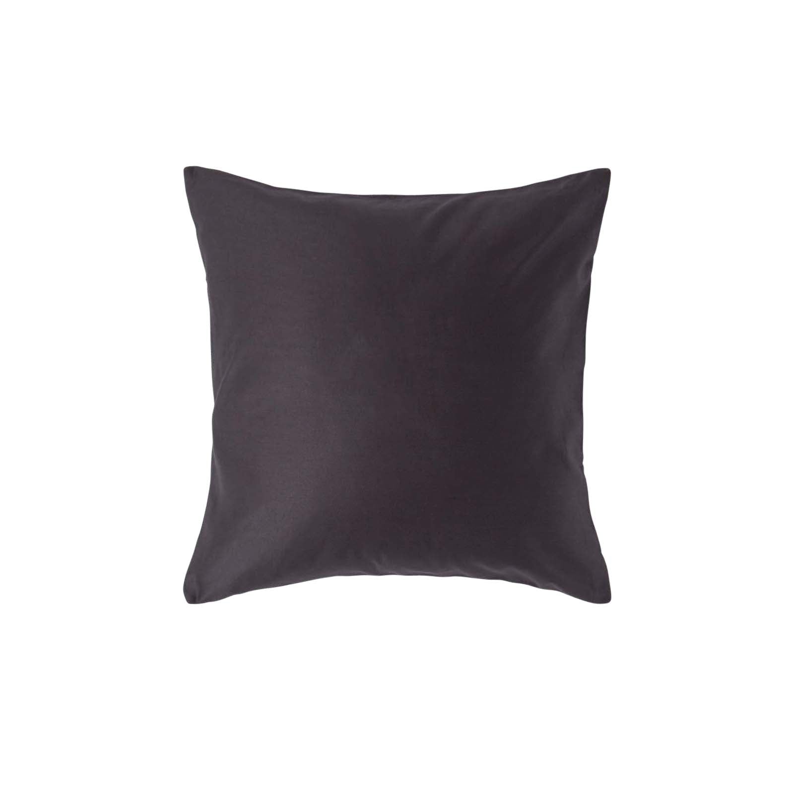 European Size Egyptian Cotton Pillowcase 1000 Tc | 40cm x 40cm | Charcoal Grey