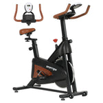 Exercise Bike, Quiet, Adjustable Seat, Lcd Monitor | Black