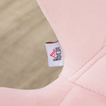 Velvet Upholstered Dining Chair Set Of 2 | Pink