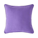 Cotton Plain Cushion Cover | 60cm x 60cm | Purple
