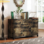 Sideboard, Industrial Storage Cabinet For Living Room