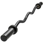 4ft Olympic Ez Curl Bar For 2" Weight Plates