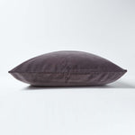 Luxury Cotton Velvet Cushion Cover | 60cm x 60cm | Dark Grey