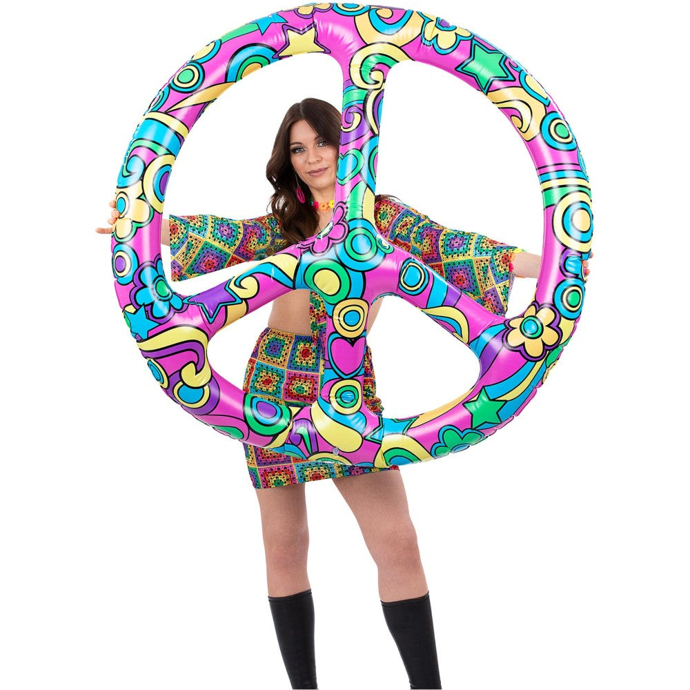 Giant Inflatable Cnd, Pink, 132cm