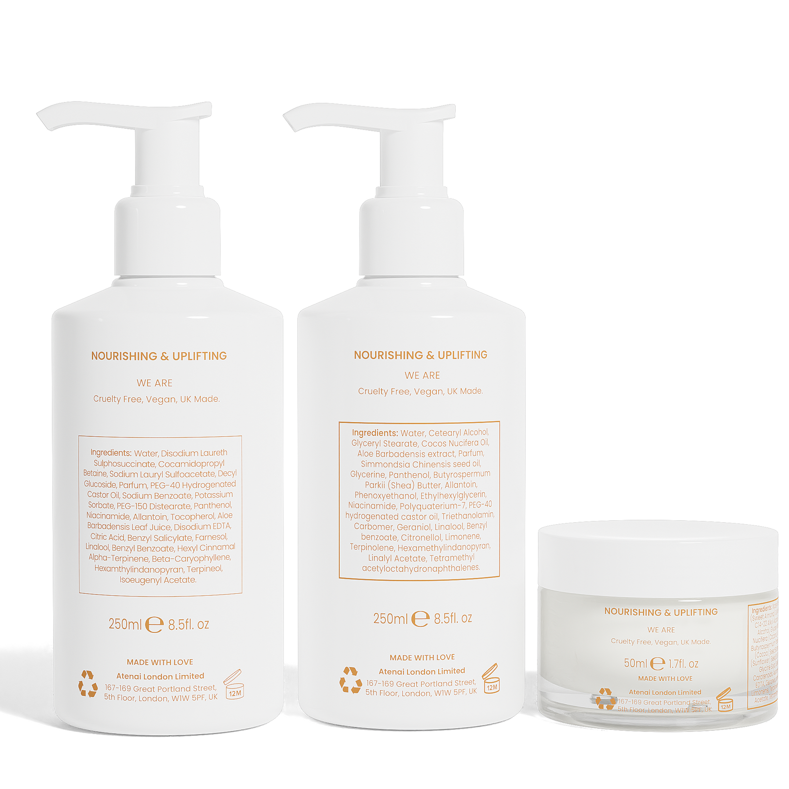 Oasis Hand & Body Trio Gift Set