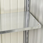 3x5ft Storage Shed With Shelves Durable Waterproof
