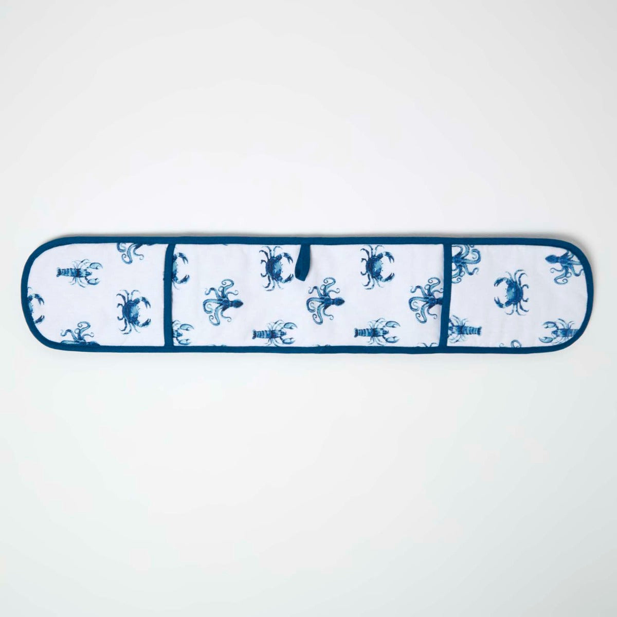Blue Sea Animal 100% Cotton Double Oven Glove