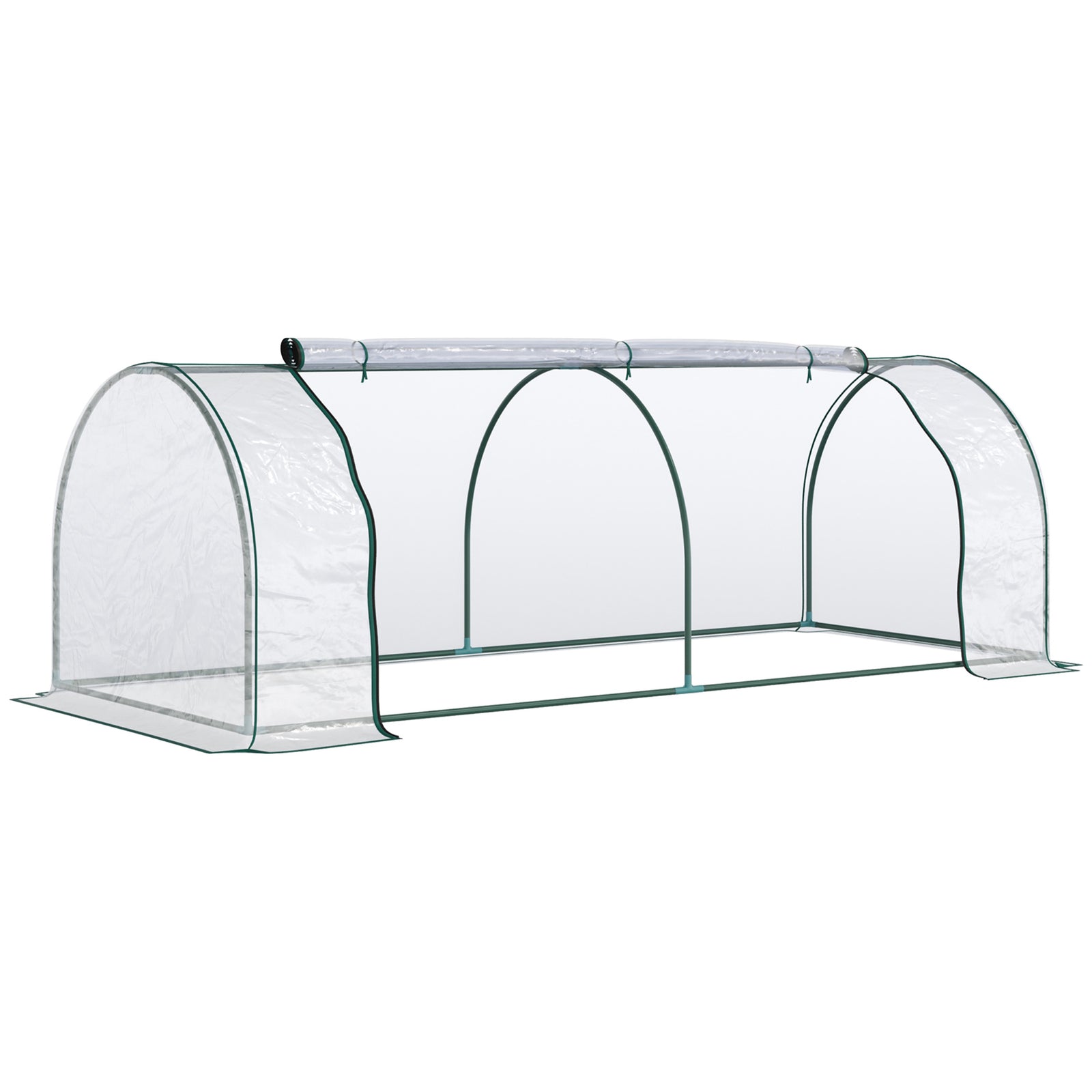 Transparent Pvc Tunnel Greenhouse 250x100x80cm