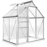Polycarbonate Greenhouse, Small Greenhouse | Silver