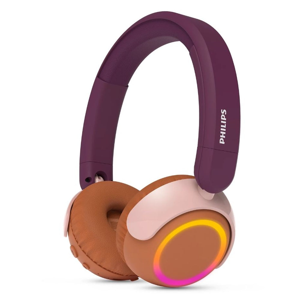 Tak4200 Kids' Wireless On-ear Bluetooth Headphones | Magenta