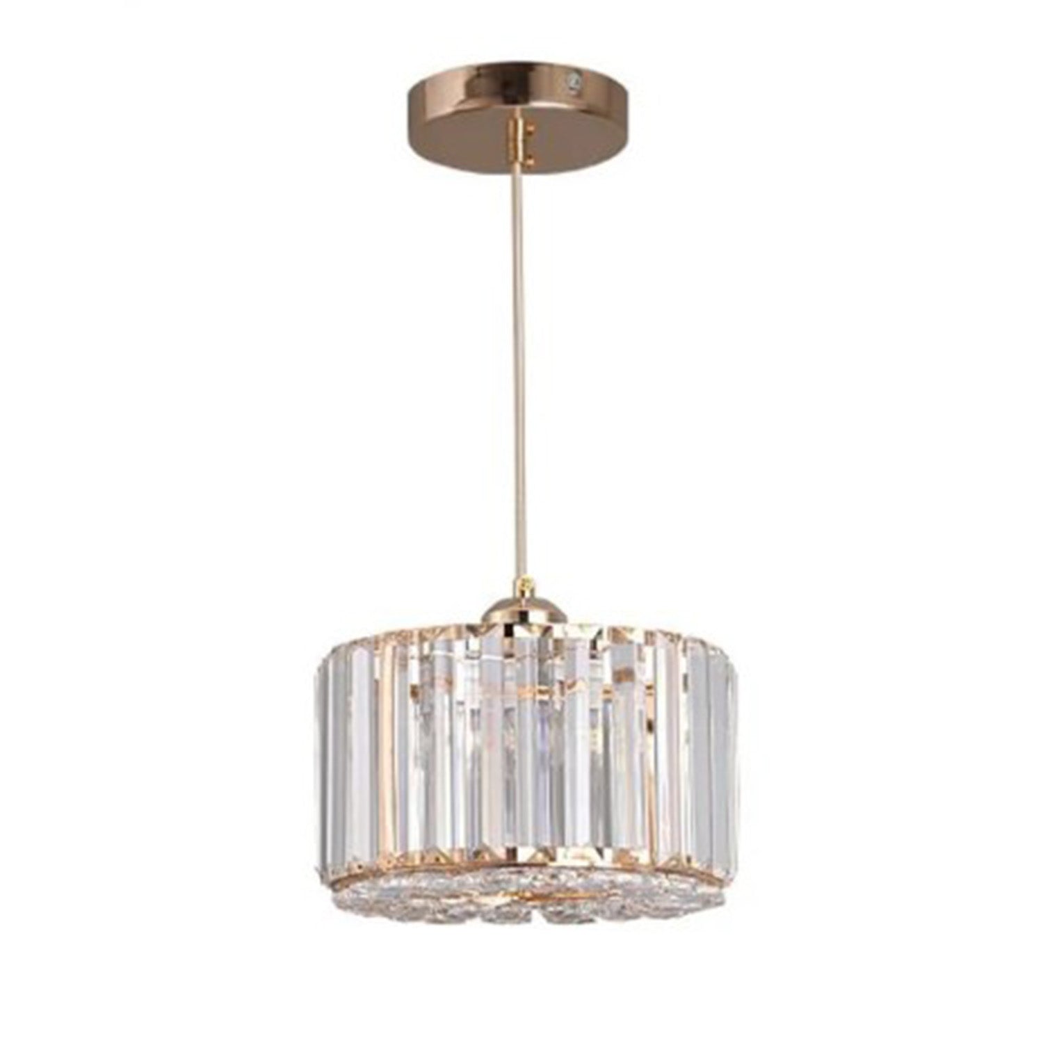 1-light Glass Pendant Ceiling Light