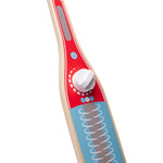Wooden Toy Vacuum Cleaner - With 6 Magnetic Wooden Pieces