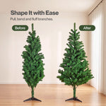 Santaco Christmas Tree 180cm Artificial Xmas Spruce 483 Pvc Tips Green