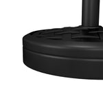 18kg Heavy Duty Concrete Parasol Base, Black