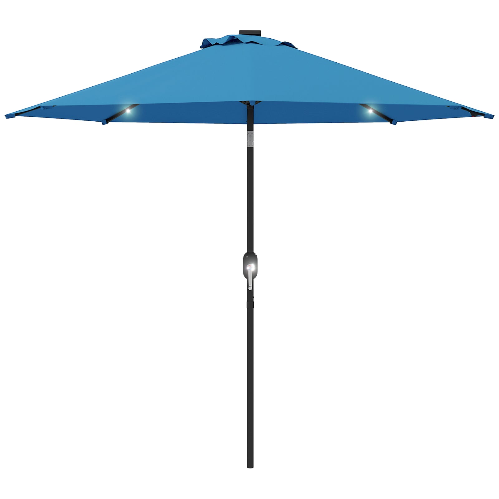 2.7m Patio Garden Umbrella, Outdoor Parasol
