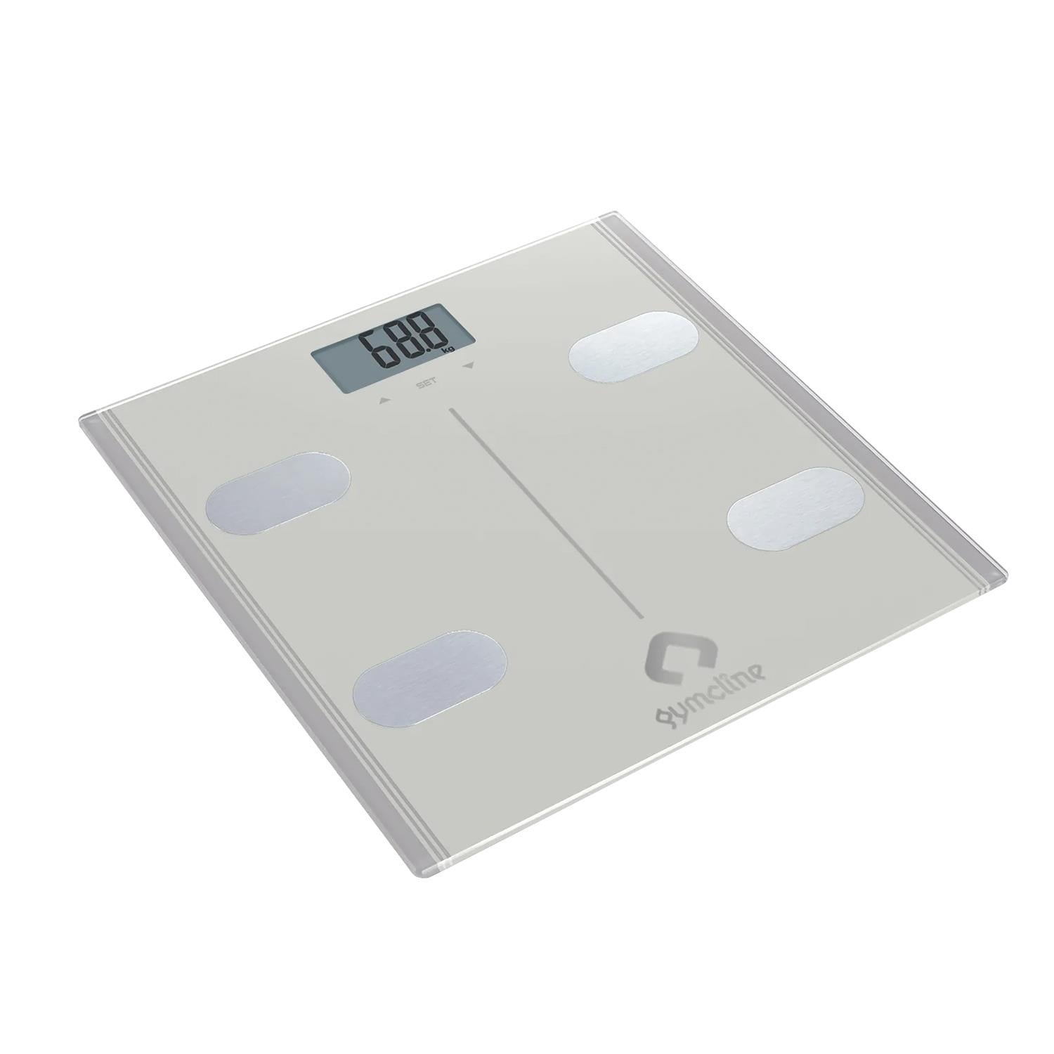 Body Analysis Scale W/ Bmi Report & Daily Calorie Intake Guide | Silver