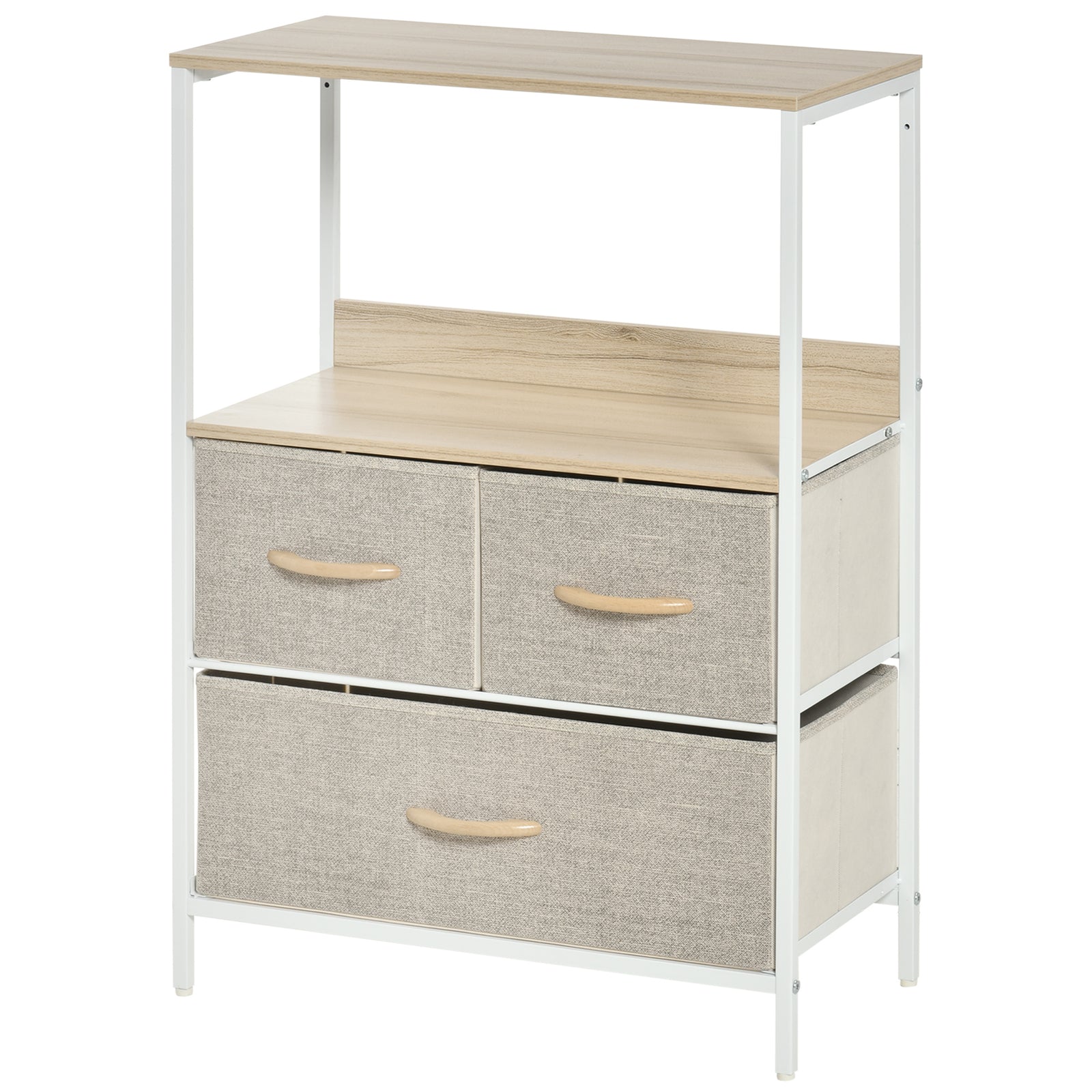 3/4 Drawer Storage Chest Unit Home Shelves Living Bedroom | Medium
