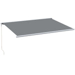 4x3m Full Cassette Awning, Electric/manual, Remote | Grey