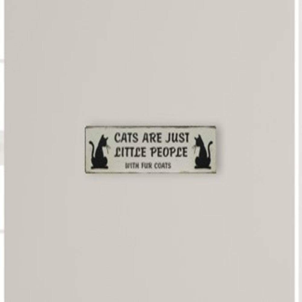 Artisan Furniture Plaque - Cats Are Just Little People Plaque