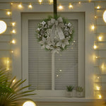 Elegant Christmas Wreath With Mixed Decorations