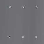 Patio Metal Gazebo Door Window Awning Wall Mount Shelter | Charcoal Gray