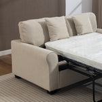 Lewiston Fabric Pull Out Sofabed | Beige