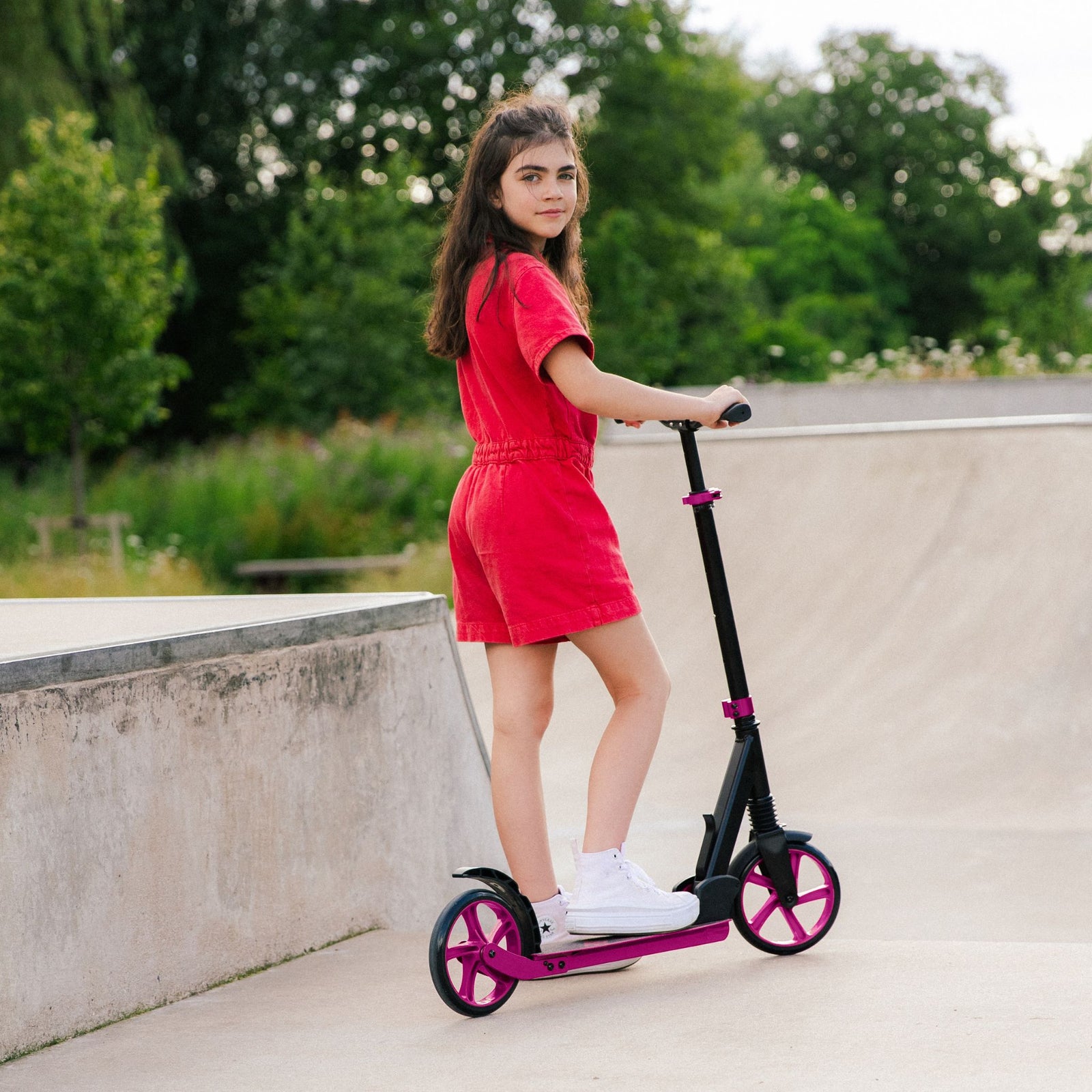 Big 2 Wheel Scooter | Magenta