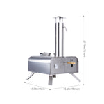 Outdoor Stainless Steel Stone Pizza Oven