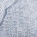 Blue Broken Texture Cotton Printed Duvet Cover Set | Single | Blue