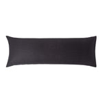 Egyptian Cotton Satin Stripe Housewife Pillowcase 330 Tc | Body | Black