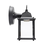 Vintage Cast Aluminium Outdoor Wall Lantern Light – Waterproof & Weatherproof Glass Lantern With E27 Socket For Patios