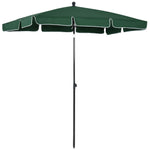 Aluminium Sun Umbrella 2x1.3m Parasol | Green