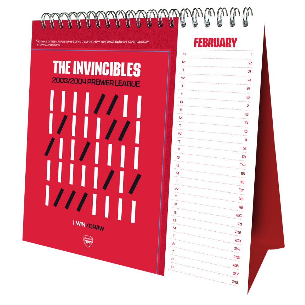 2026 Postcard Desk Easel Calendar Official Product