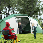 4-6 Persons Camping Tent Dome Family Travel Group Hiking | Green