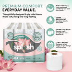 Toilet Roll, Spirits Of Tera – Quilted Soft 3-ply Tissue | 84 Rolls | White
