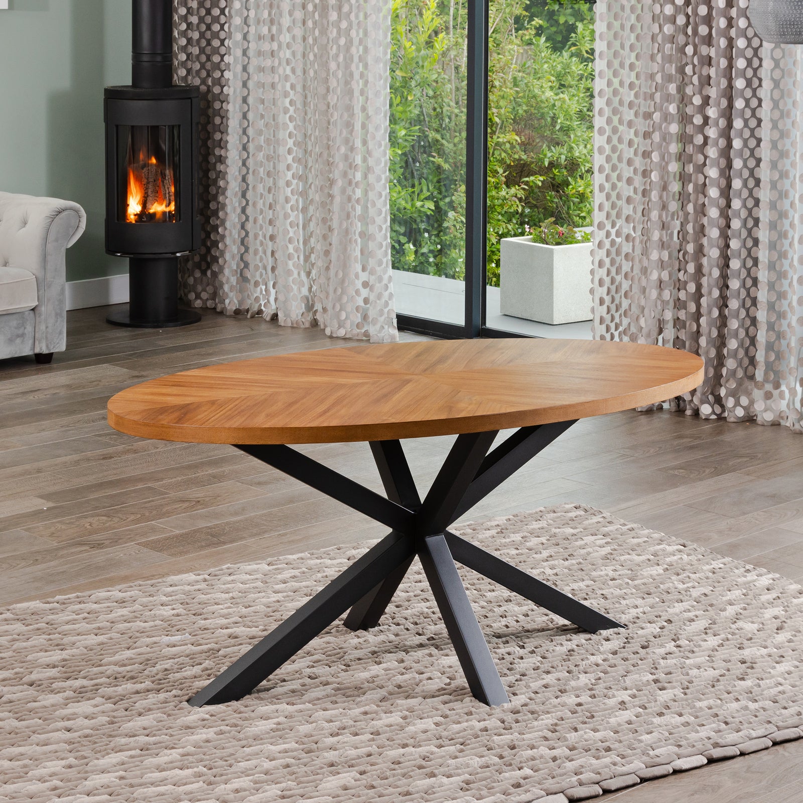 Dossena Oval Dining Table