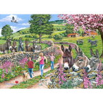 Mindy, Muffin & Mo - Big 500 Piece Jigsaw Puzzle For Adults, With Extra Large Pieces